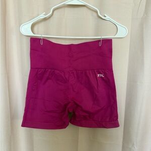 AYBL Women's Hot Pink High-Waisted Shorts